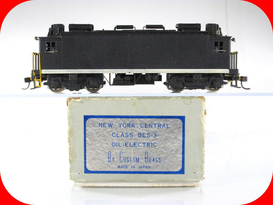 HO Scale NEW YORK CENTRAL Class DES-3 Oil-Electric Locomotive -CUSTOM BRASS, KMT