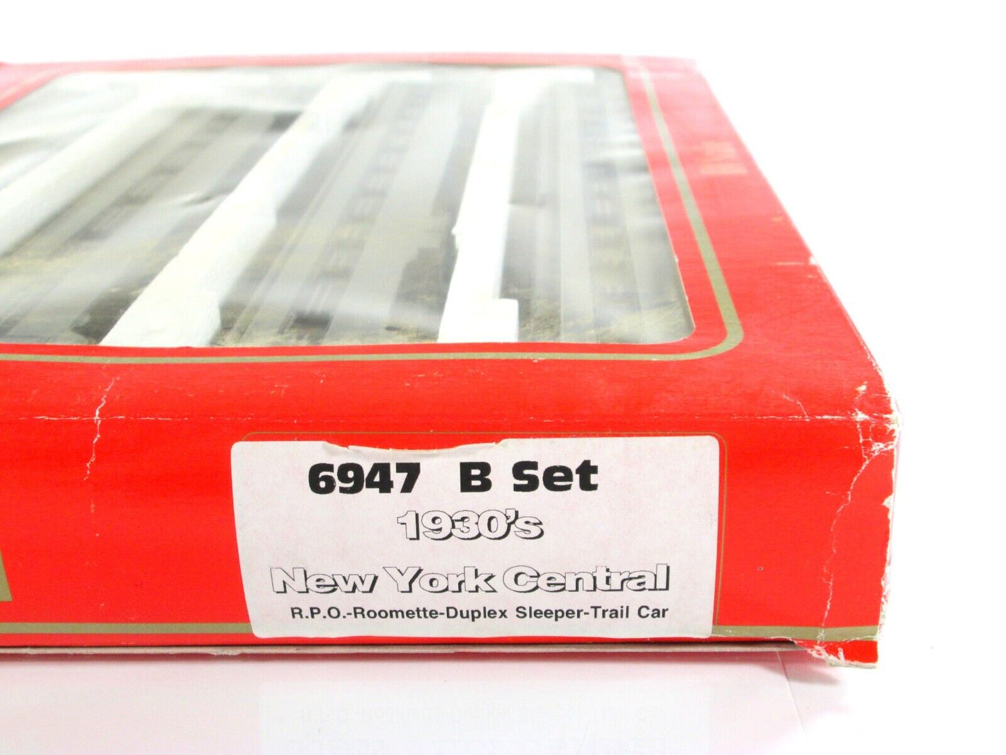 HO Scale NEW YORK CENTRAL 1930s Passenger 4-Car Set B, Interiors, Rivarossi 6947