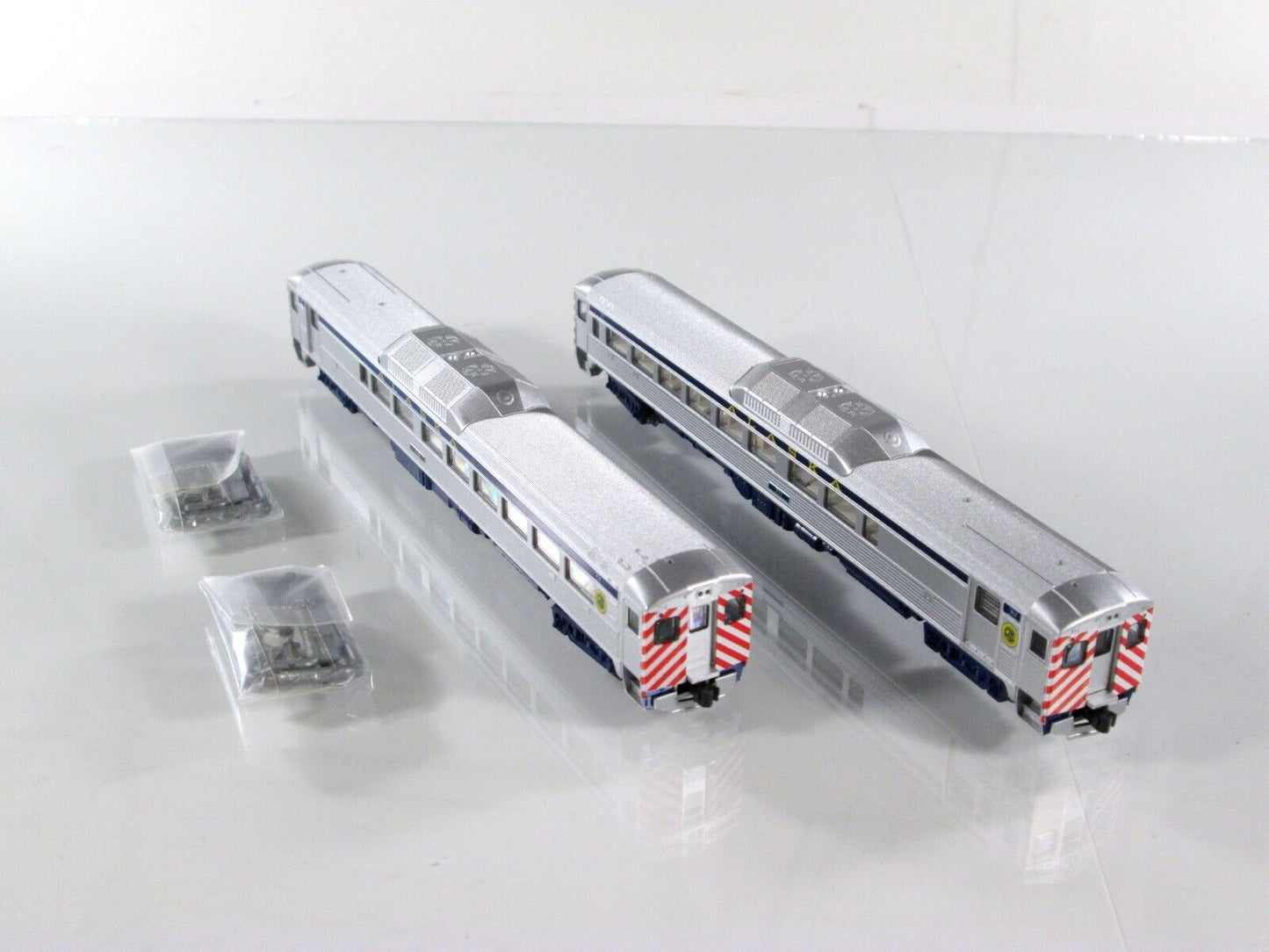N Scale ALASKA RAILROAD Rail Diesel 2-Car Set F -- ARR 711, 712 -- Kato 106-3015
