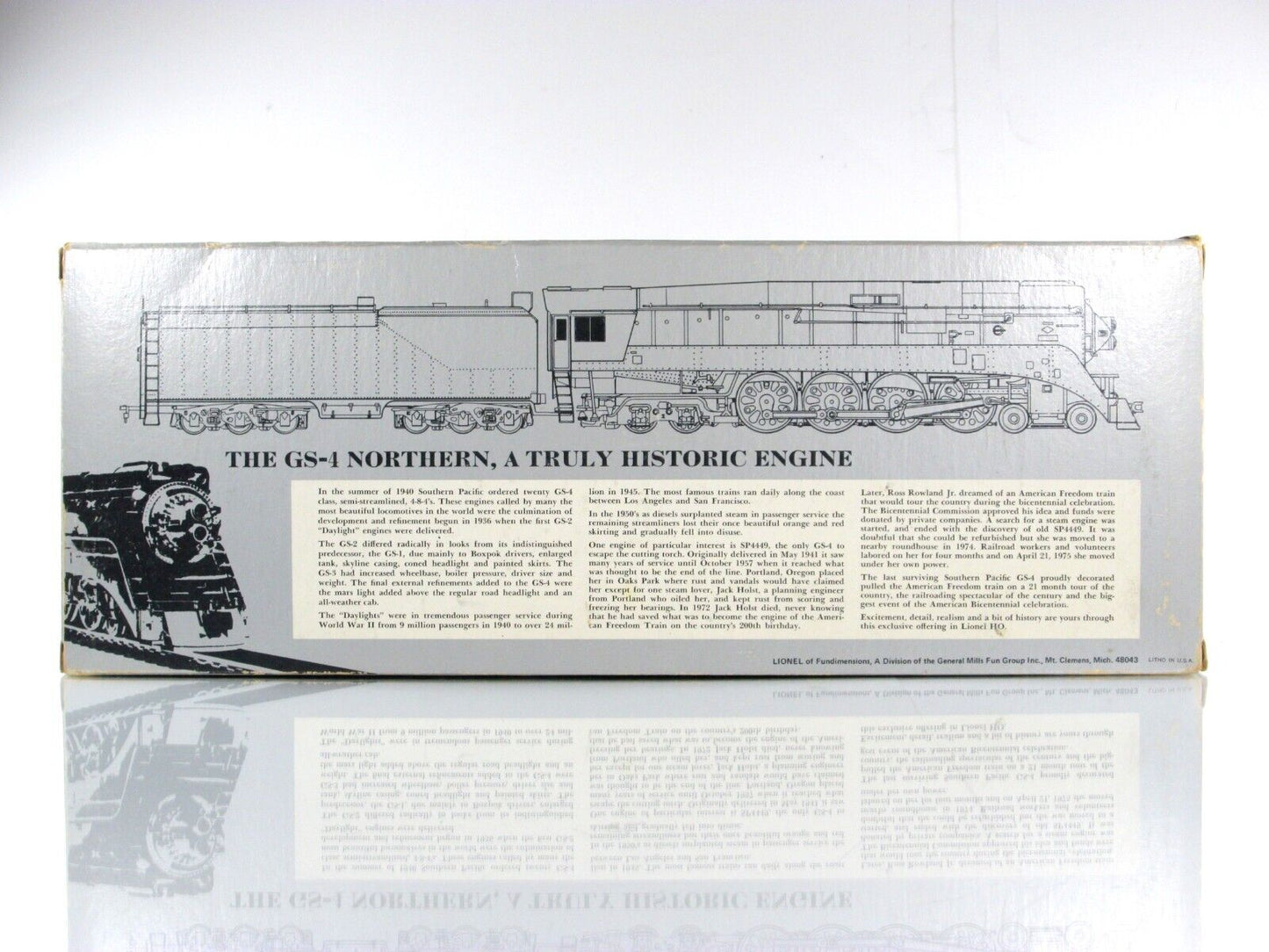 HO Scale *AMERICAN FREEDOM TRAIN* GS-4 Northern Locomotive #4449 - LIONEL **NEW*