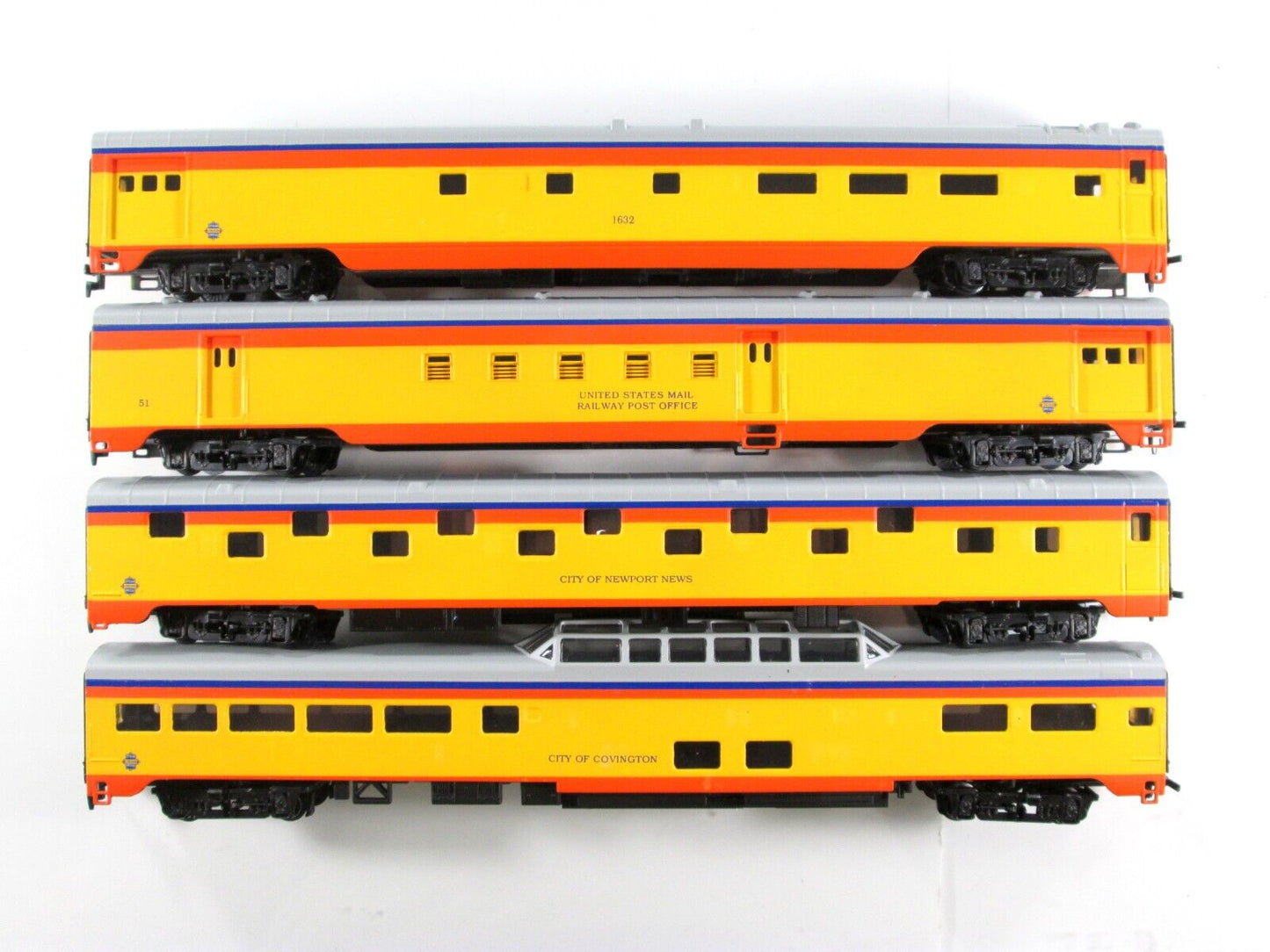 HO Scale CHESSIE / C&O *STEAM SPECIAL* Passenger Car 8-Pack Set -IHC 48358 *RARE