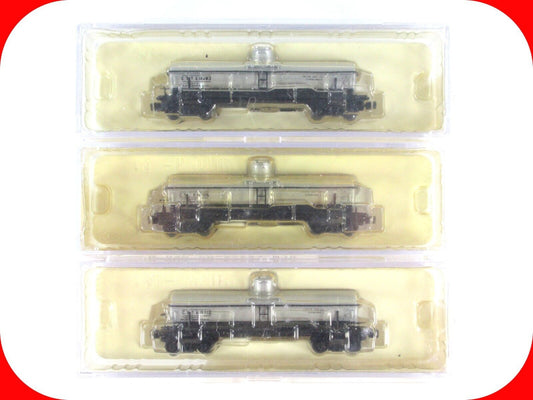 N Scale CANTON Tank Car 3-Pack Set - CTTX 8693, 8705, 8712 - Intermountain / BLW