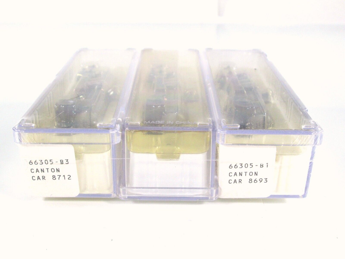 N Scale CANTON Tank Car 3-Pack Set - CTTX 8693, 8705, 8712 - Intermountain / BLW