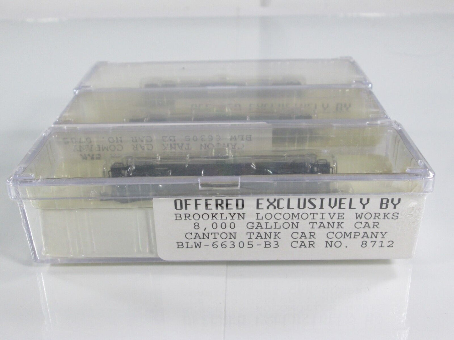 N Scale CANTON Tank Car 3-Pack Set - CTTX 8693, 8705, 8712 - Intermountain / BLW