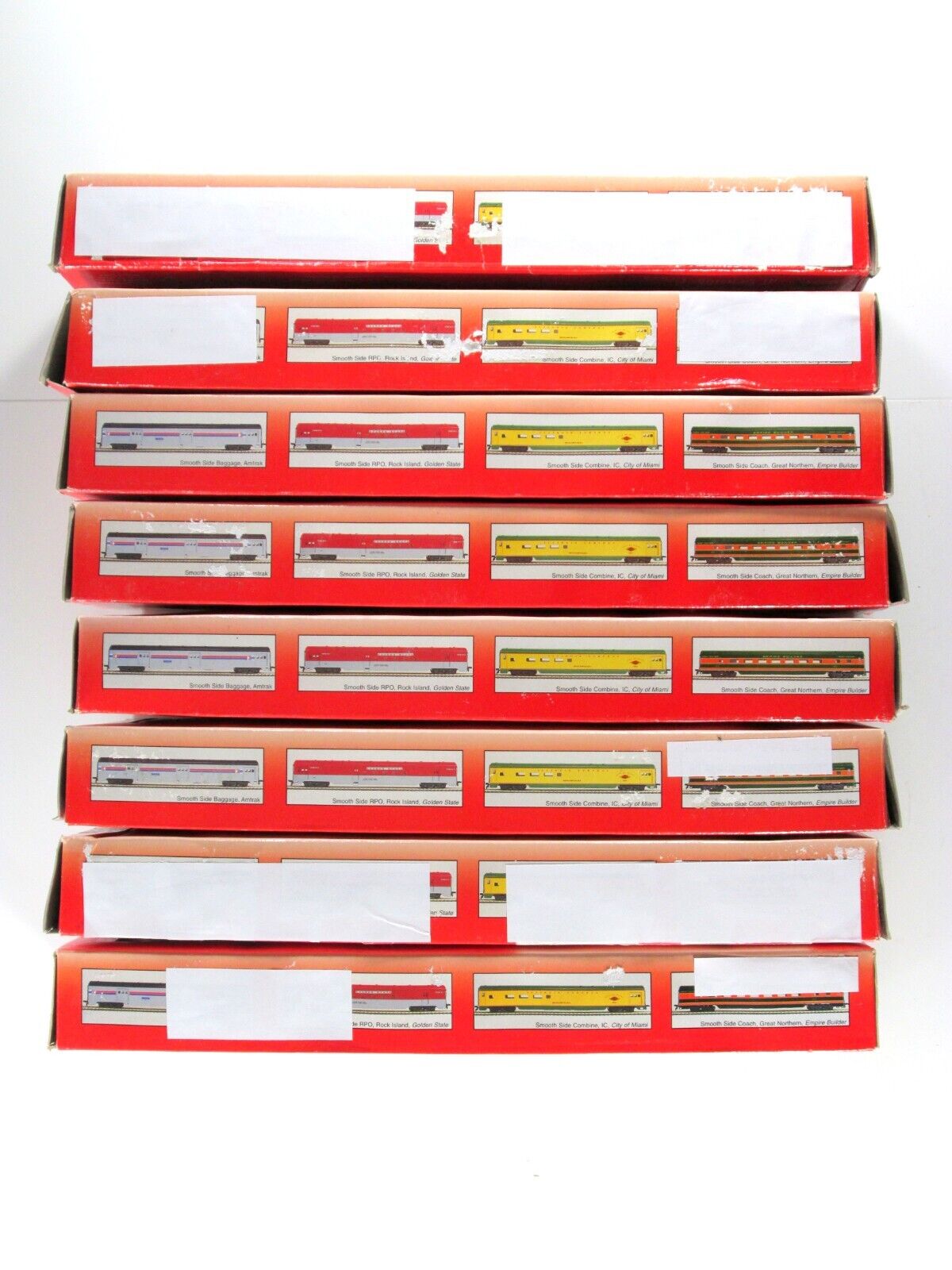 HO Scale FRISCO / SL-SF Lightweight Passenger Car 8-Pack Set - IHC 47878