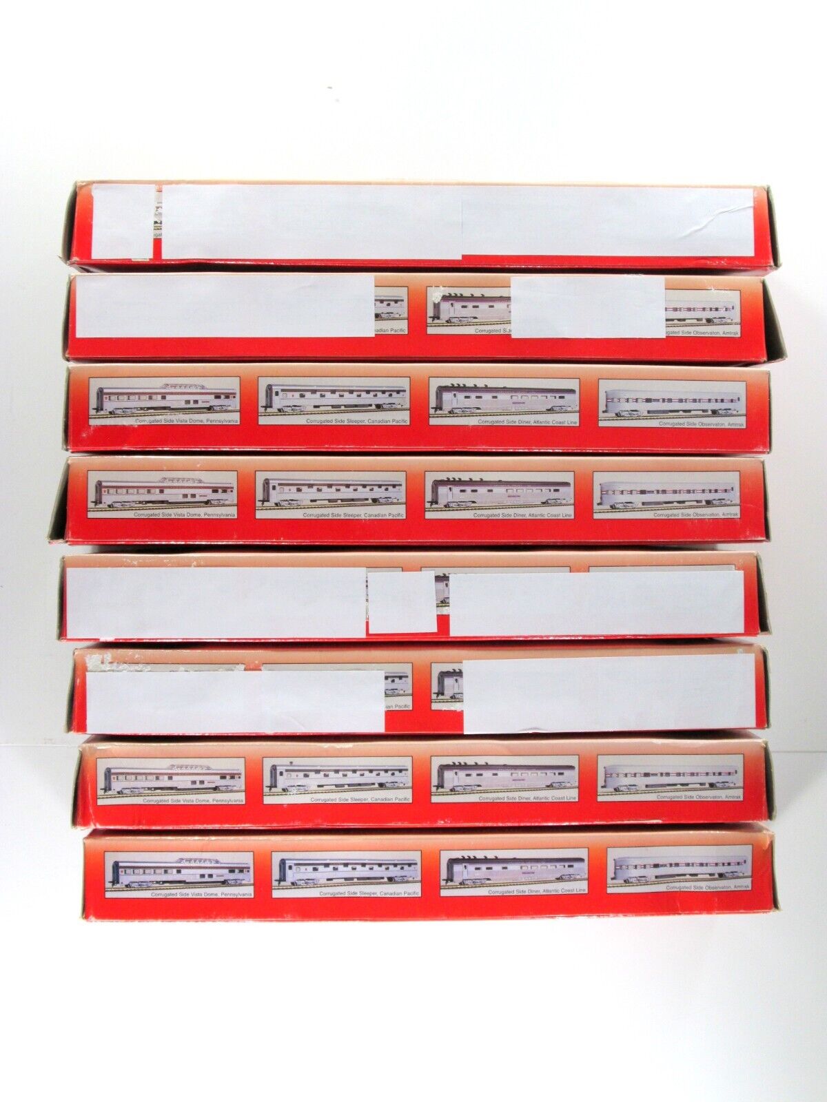 HO Scale FRISCO / SL-SF Lightweight Passenger Car 8-Pack Set - IHC 47878