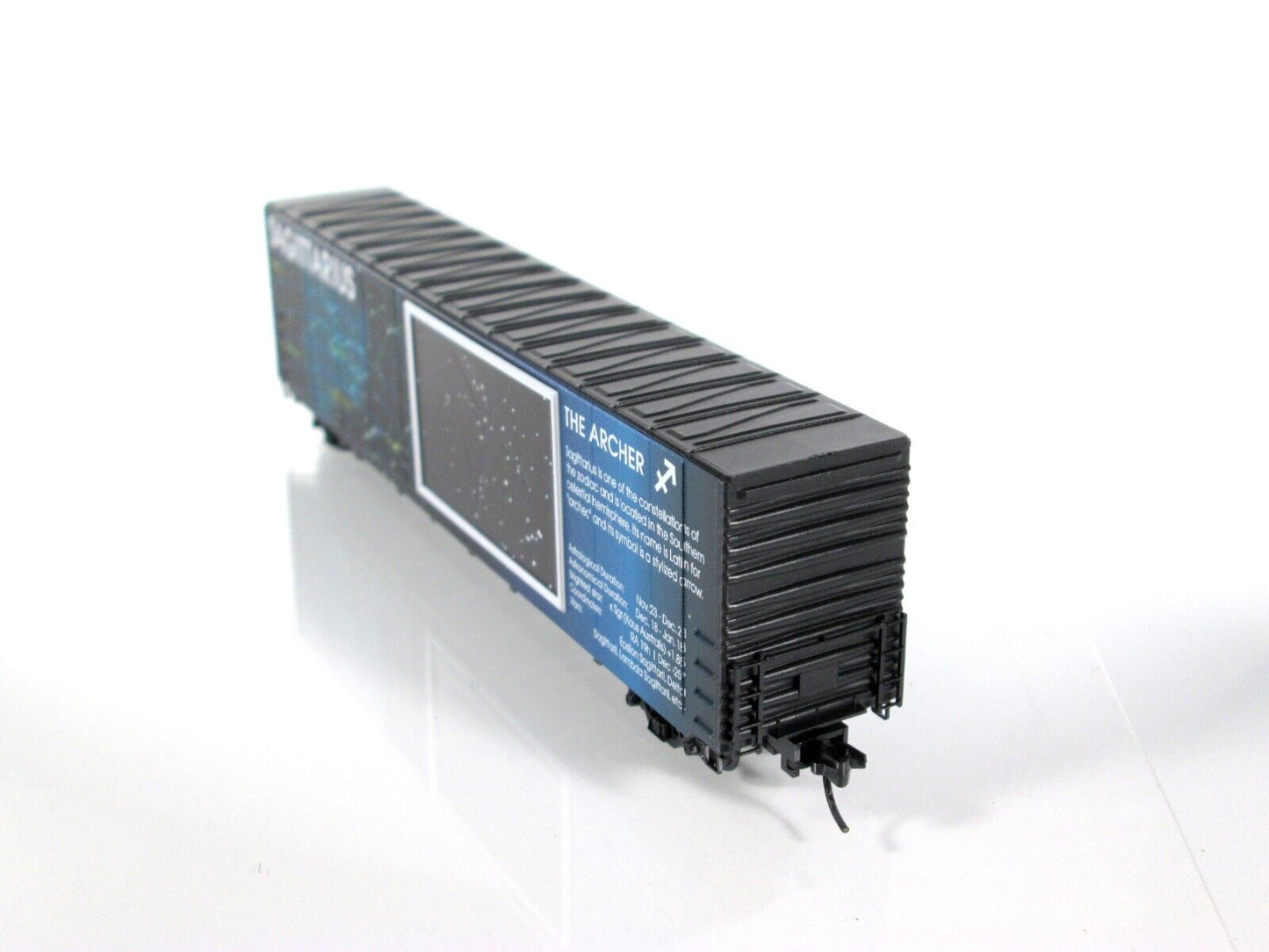 N Scale SAGITTARIUS / ARCHER, Nov-Dec ZODIAC, 60' Box Car -Micro Trains 10200211
