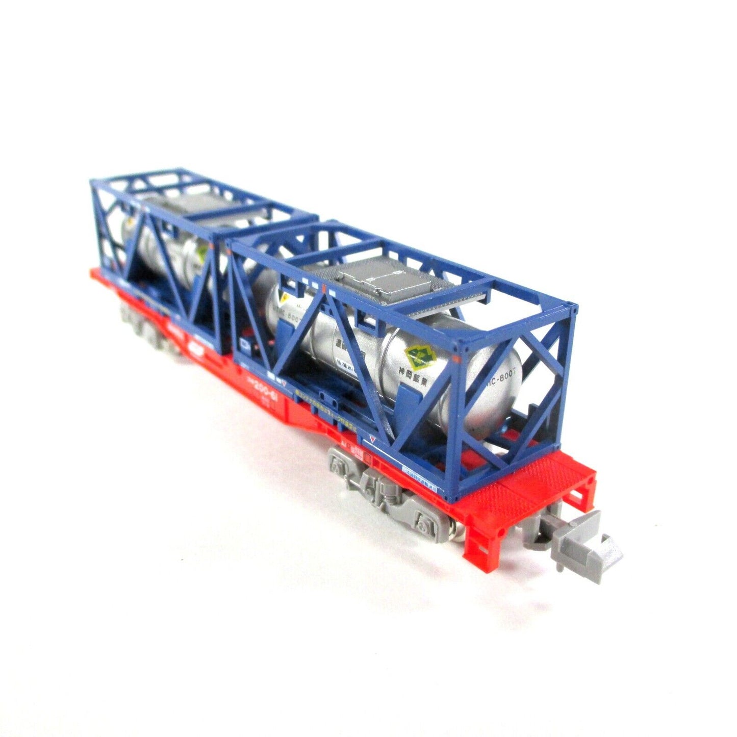 N Scale Japan JNR Tank Containers on Flat Car JRF 200-61 - Kato 8042, 200 **RARE