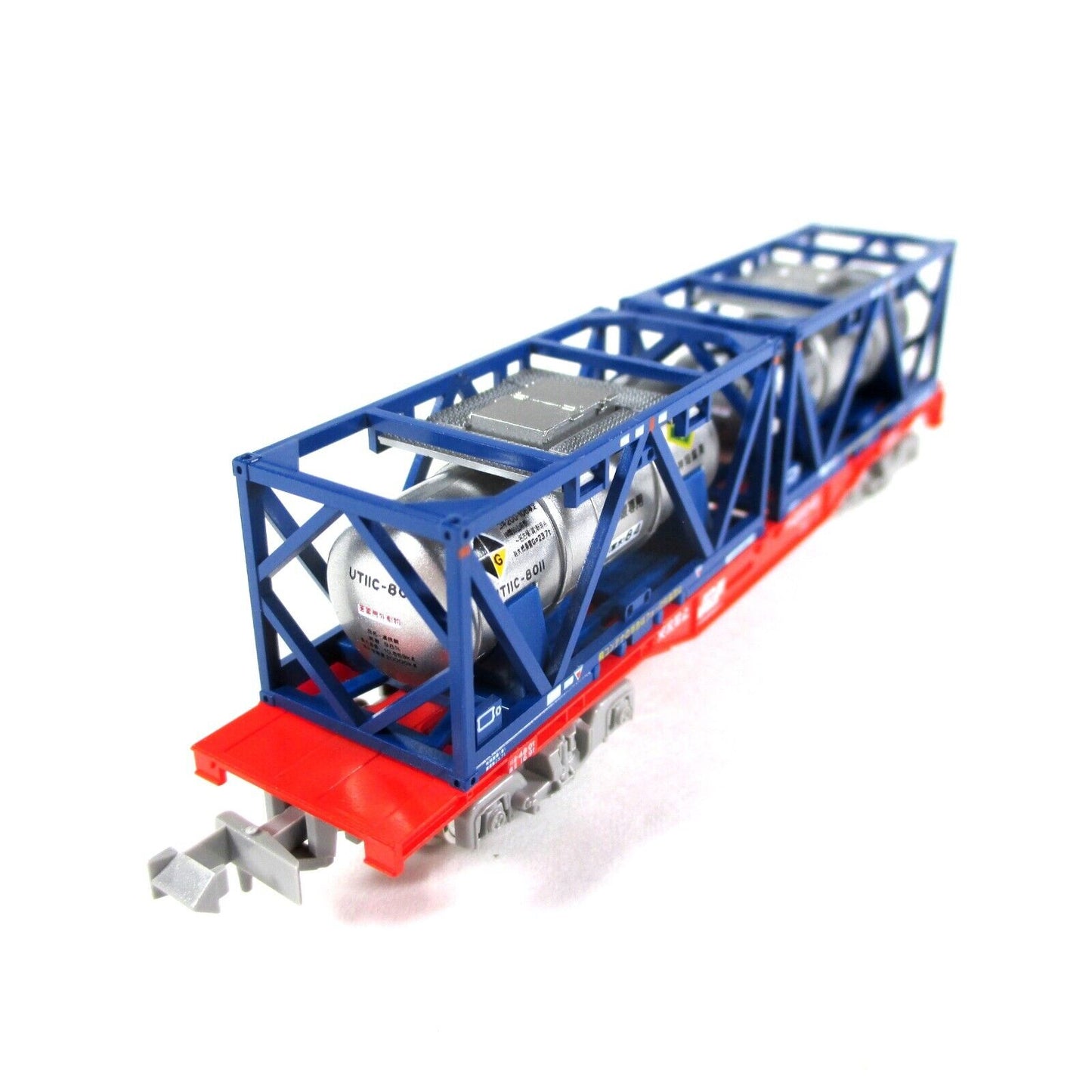 N Scale Japan JNR Tank Containers on Flat Car JRF 200-61 - Kato 8042, 200 **RARE