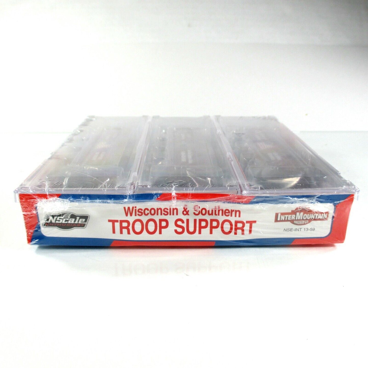 N SCALE WISCONSIN & SOUTHERN **Troop Support** Hopper 3-Car Set -- Intermountain