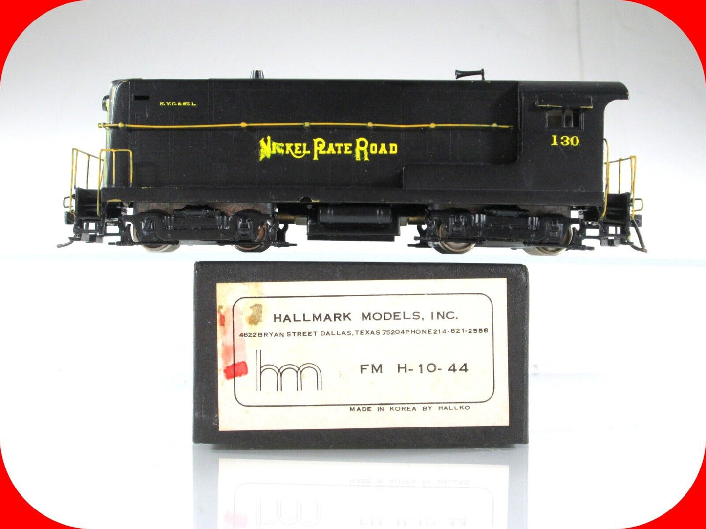 HO Scale Brass NICKEL PLATE ROAD Fairbanks Morse H-10-44 Locomotive -by Hallmark