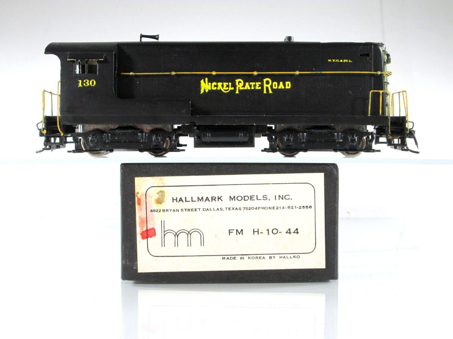 HO Scale Brass NICKEL PLATE ROAD Fairbanks Morse H-10-44 Locomotive -by Hallmark
