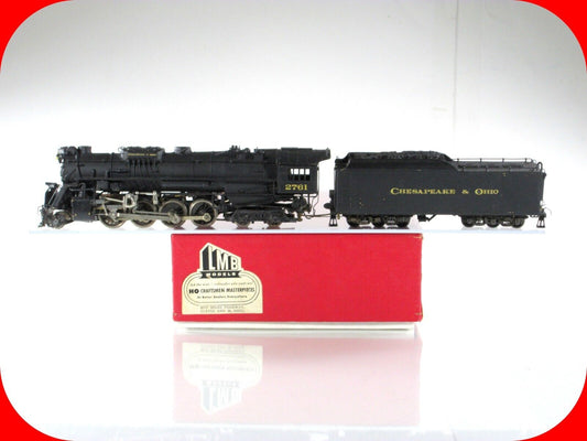 HO Scale BRASS Chesapeake & Ohio 2-8-4 Berkshire Steam Locomotive - LMB *Project