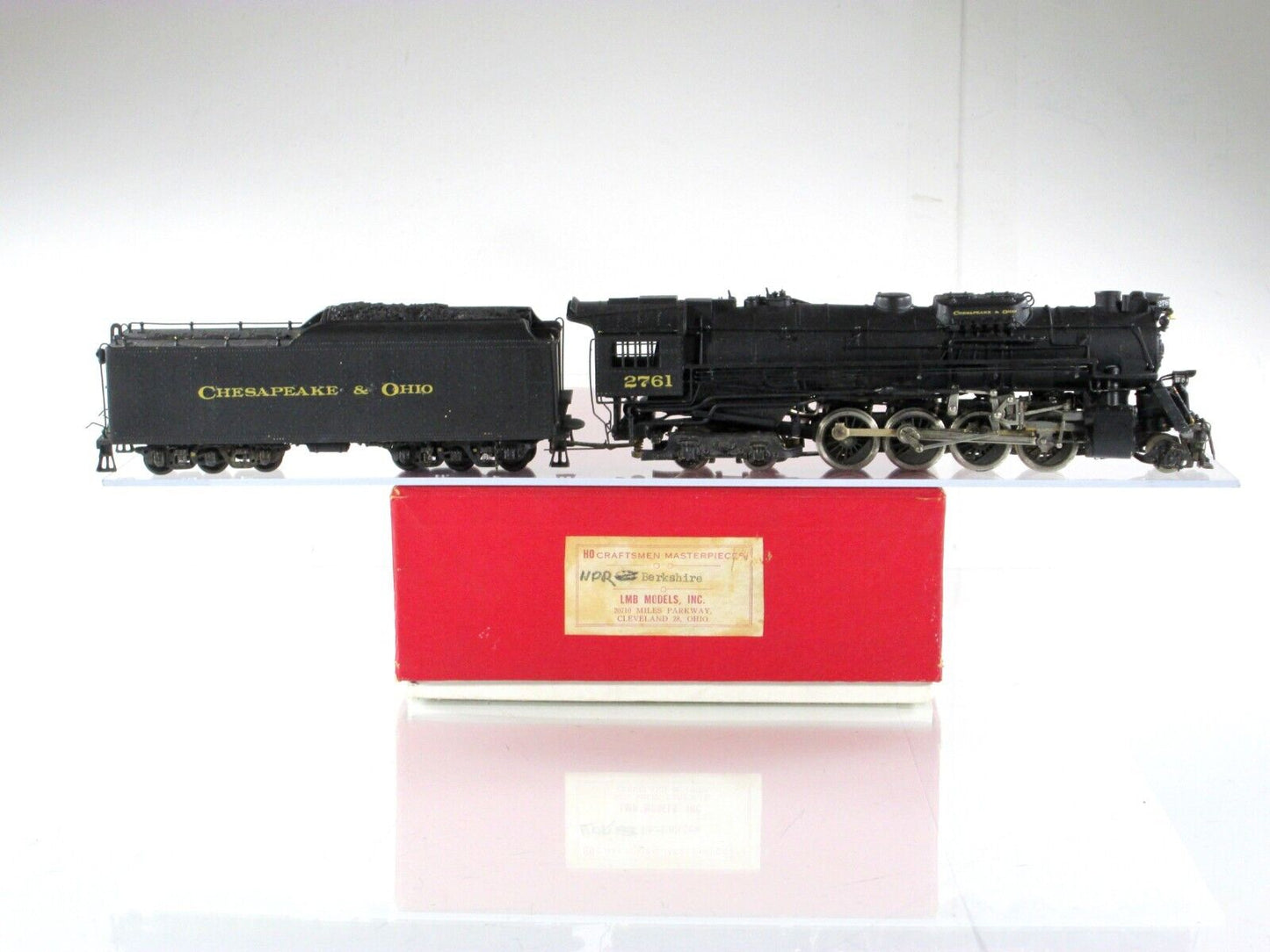 HO Scale BRASS Chesapeake & Ohio 2-8-4 Berkshire Steam Locomotive - LMB *Project