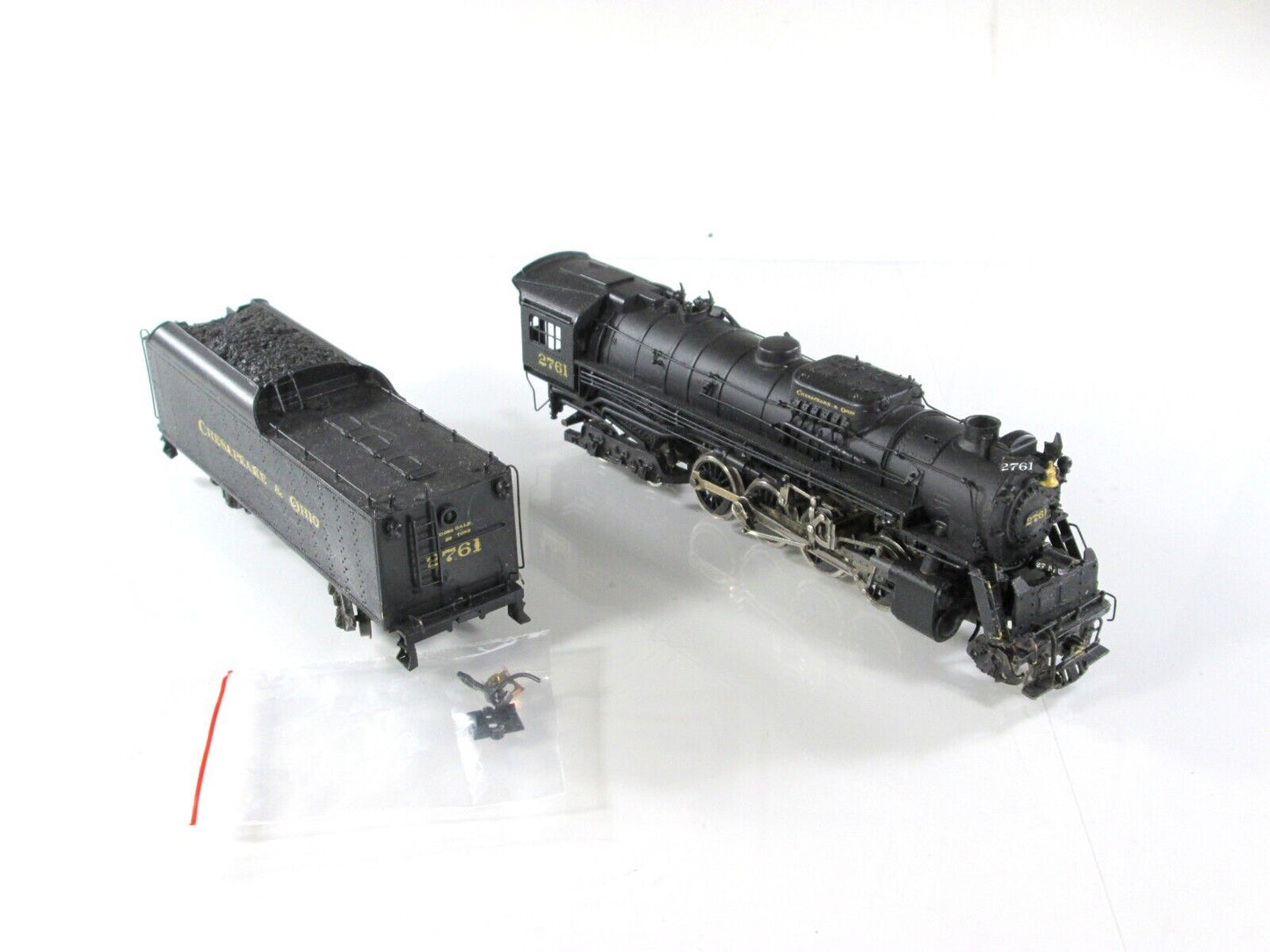 HO Scale BRASS Chesapeake & Ohio 2-8-4 Berkshire Steam Locomotive - LMB *Project