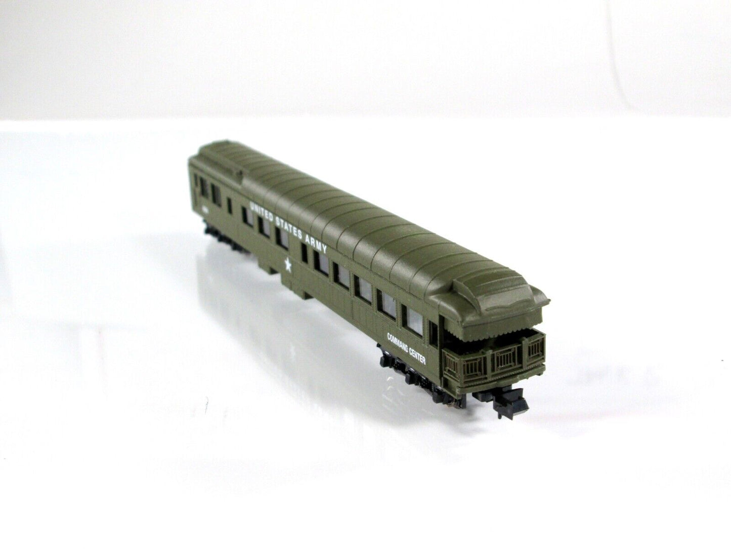 N Scale UNITED STATES ARMY Observation Command Center Car #8988, Con-Cor **RARE*