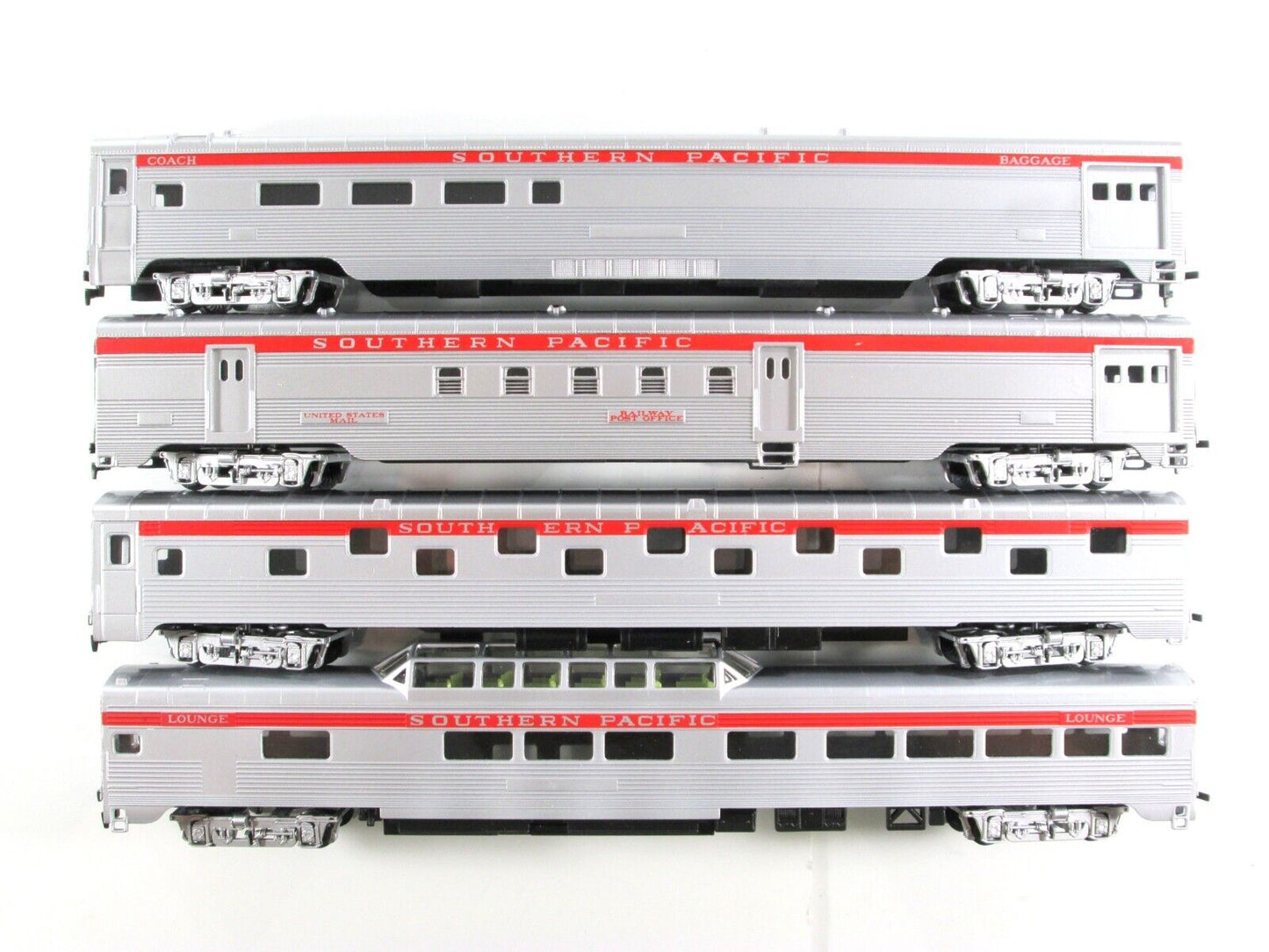 HO Scale SOUTHERN PACIFIC / SP  Lightweight Passenger Car 8-Pack Set - IHC 47958