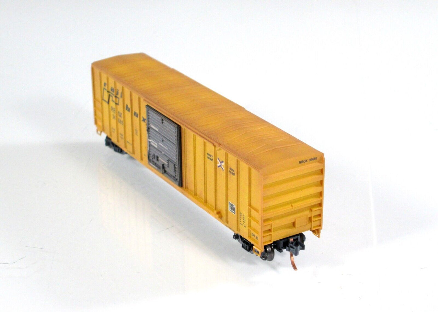 N Scale **RAILBOX GRAFFITI** Box Car #34693 - Micro Trains NSE MTL 16-29 *RARE*