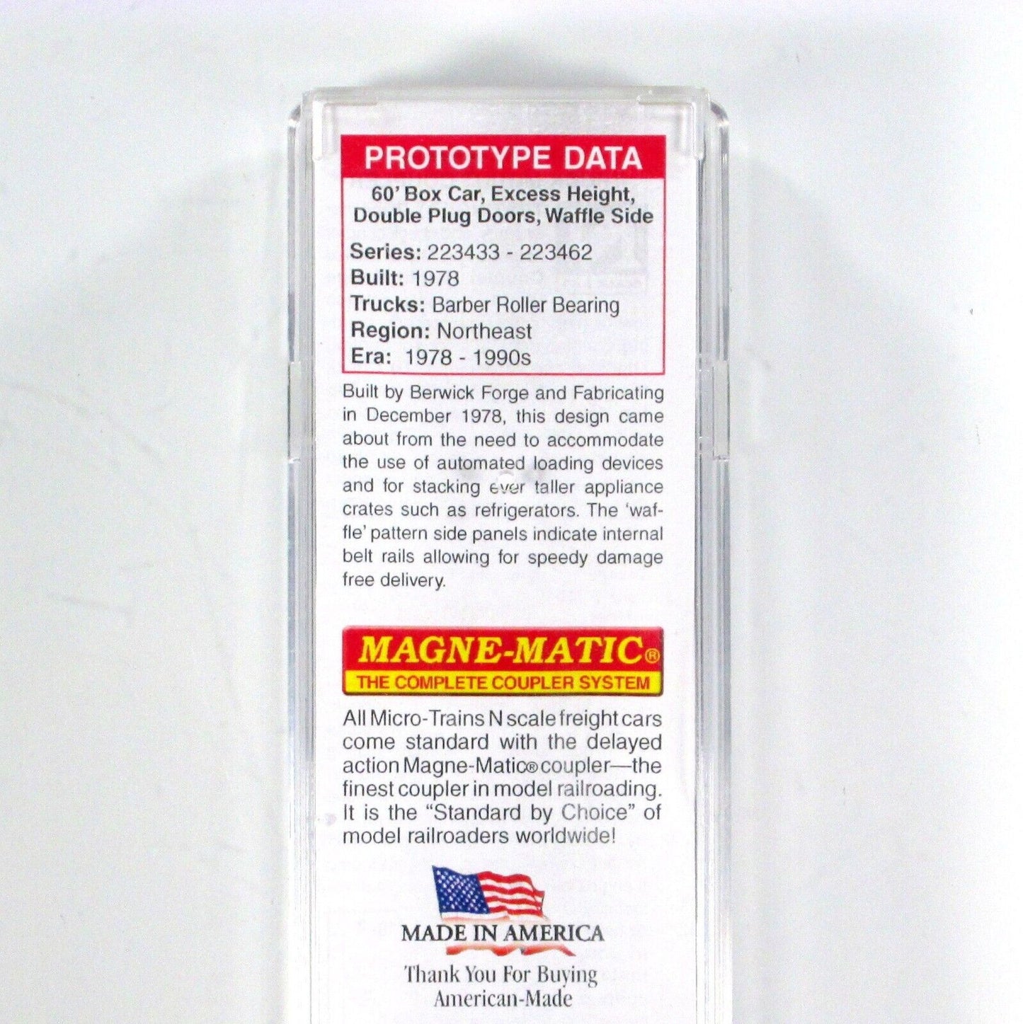 N Scale ***CONRAIL*** Weathered & Graffiti 60' Box Car --- Micro Trains 10344020