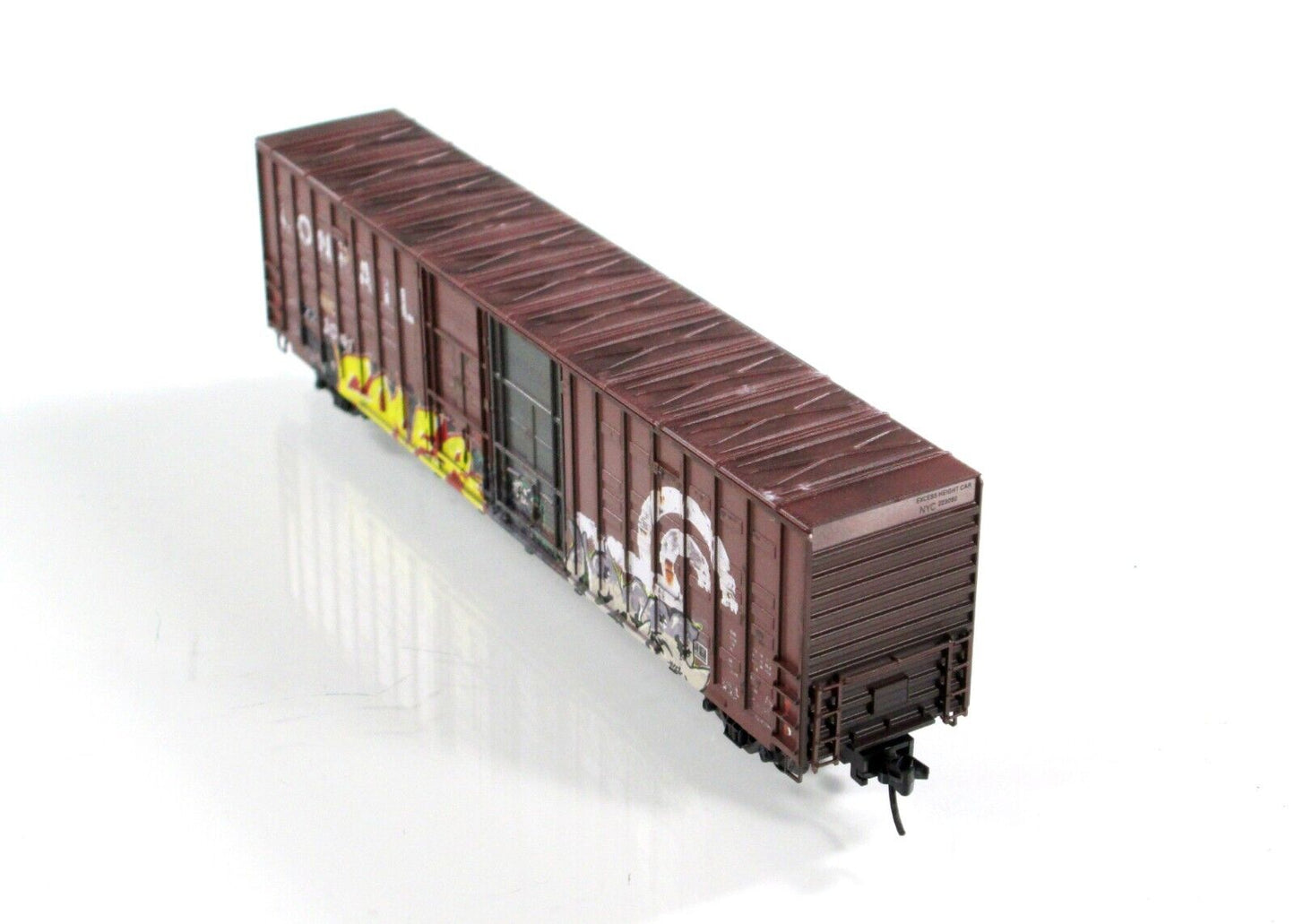 N Scale **CONRAIL -ex-NYC** Weathered 60' Box Car #223092 -Micro Trains 10344150