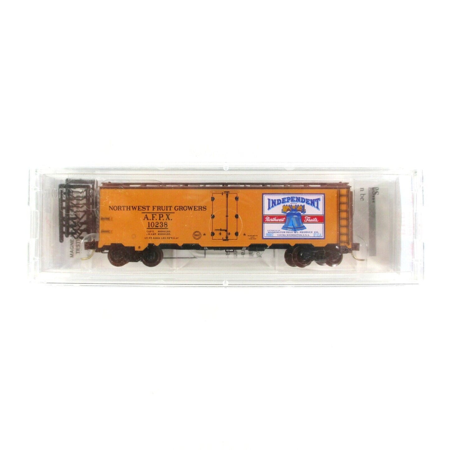 N Scale *INDEPENDENT FRUITS* Reefer #03, AFPX #10238 -Micro Trains, Lowell Smith