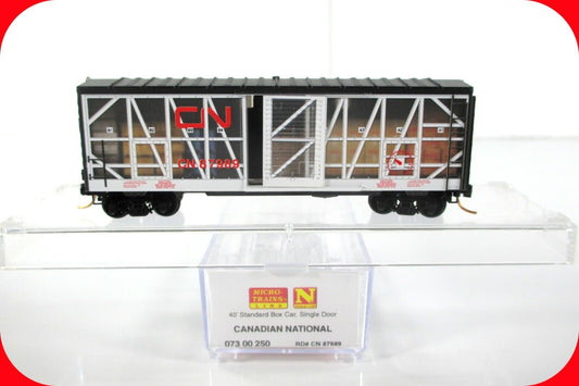 N Scale CANADIAN NATIONAL **IMPACT** Transparent Box Car - Micro Trains 07300250