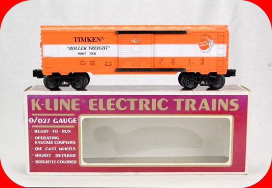 O Scale TIMKEN Roller Freight Single Door Box Car - TRB #90007 -- K-Line K-90007