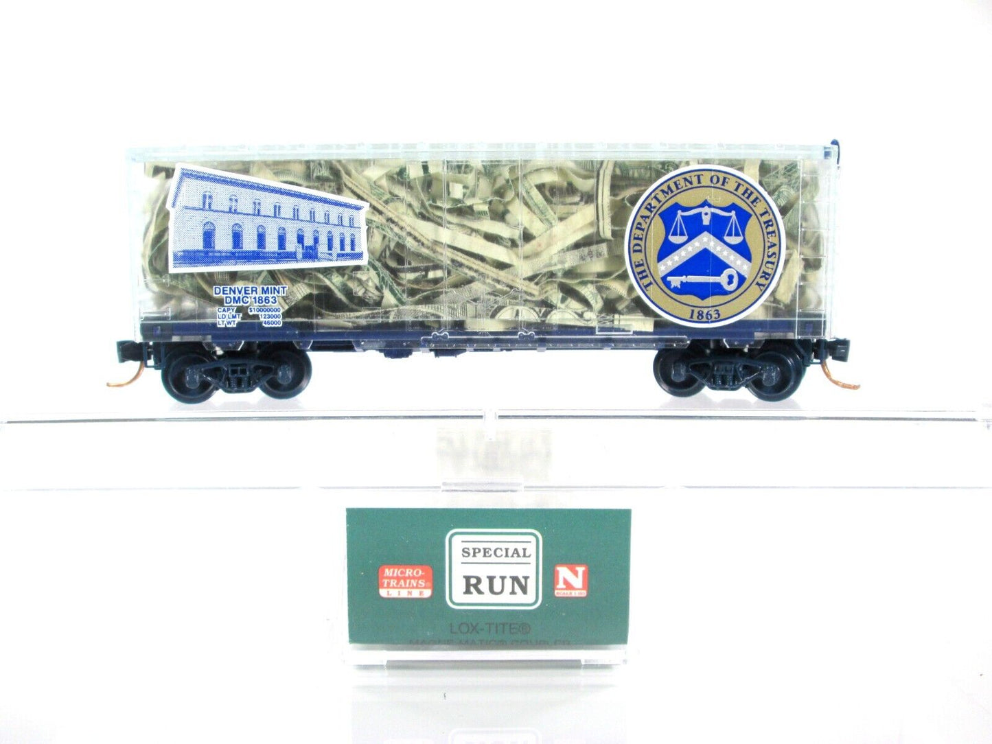 N Scale ***DENVER MINT*** Transparent Box Car - Micro Trains NSC Special ***RARE