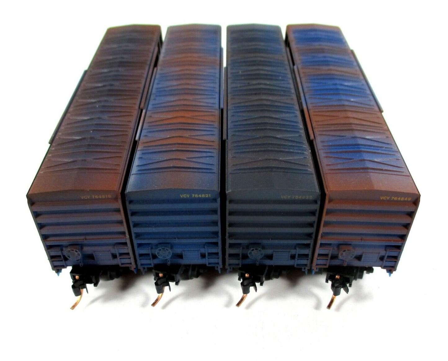 N Scale **GOLDEN WEST** Weathered & Graffiti Box Car Pack -Micro Trains 99305070