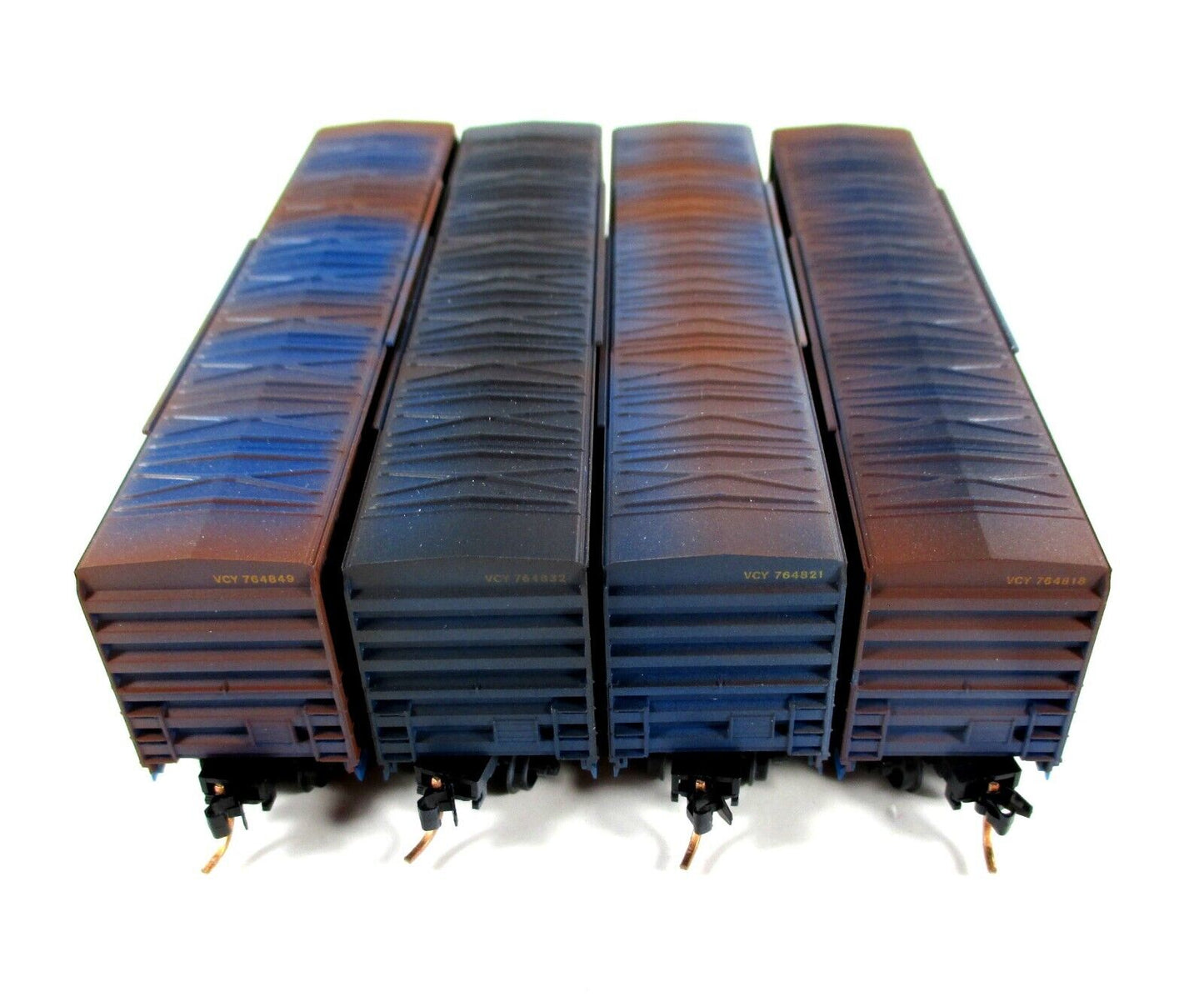 N Scale **GOLDEN WEST** Weathered & Graffiti Box Car Pack -Micro Trains 99305070