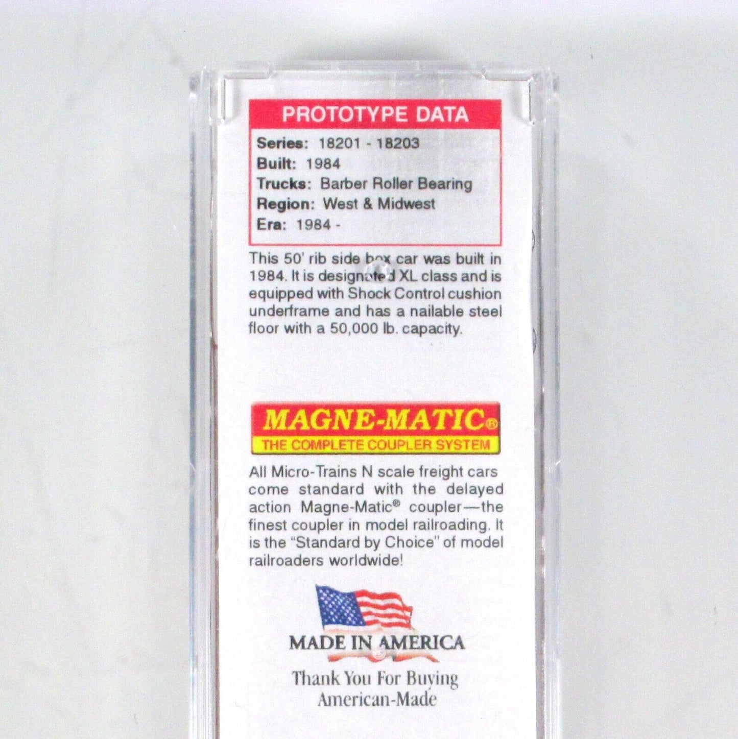 N Scale **SANTA FE** Weathered & Graffiti Box Car #18203 - Micro Trains 03044250