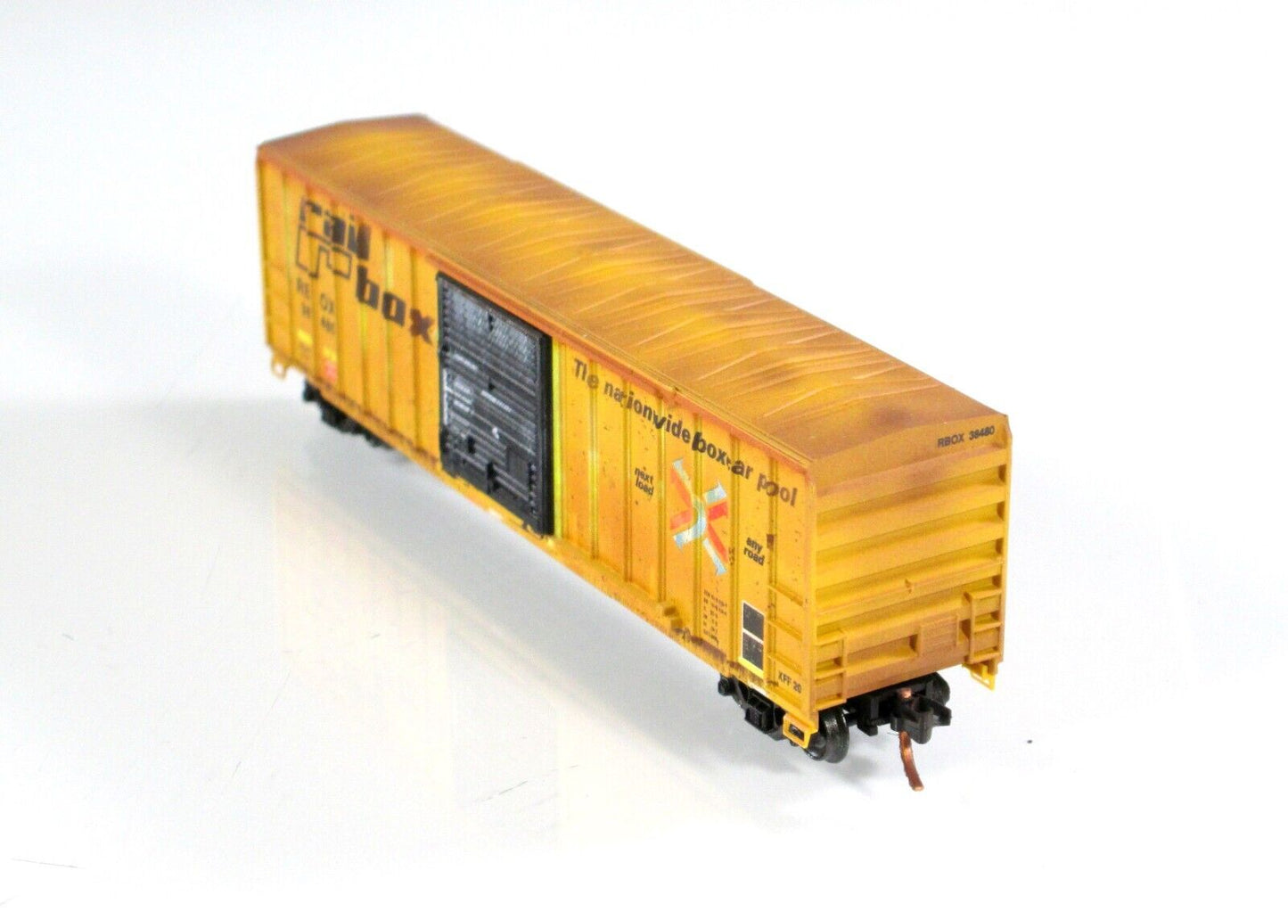 N Scale **RAILBOX GRAFFITI** Box Car #38480 - Micro Trains NSE MTL 16-208 *RARE*
