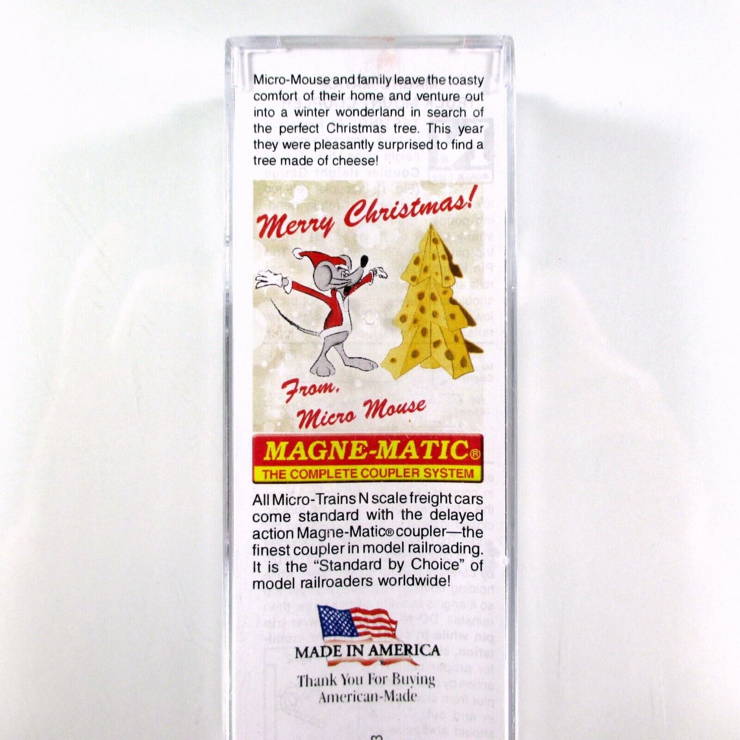 N Scale **MERRY CHRISTMAS 2017** 60' Holiday Box Car ----- Micro Trains 10200130