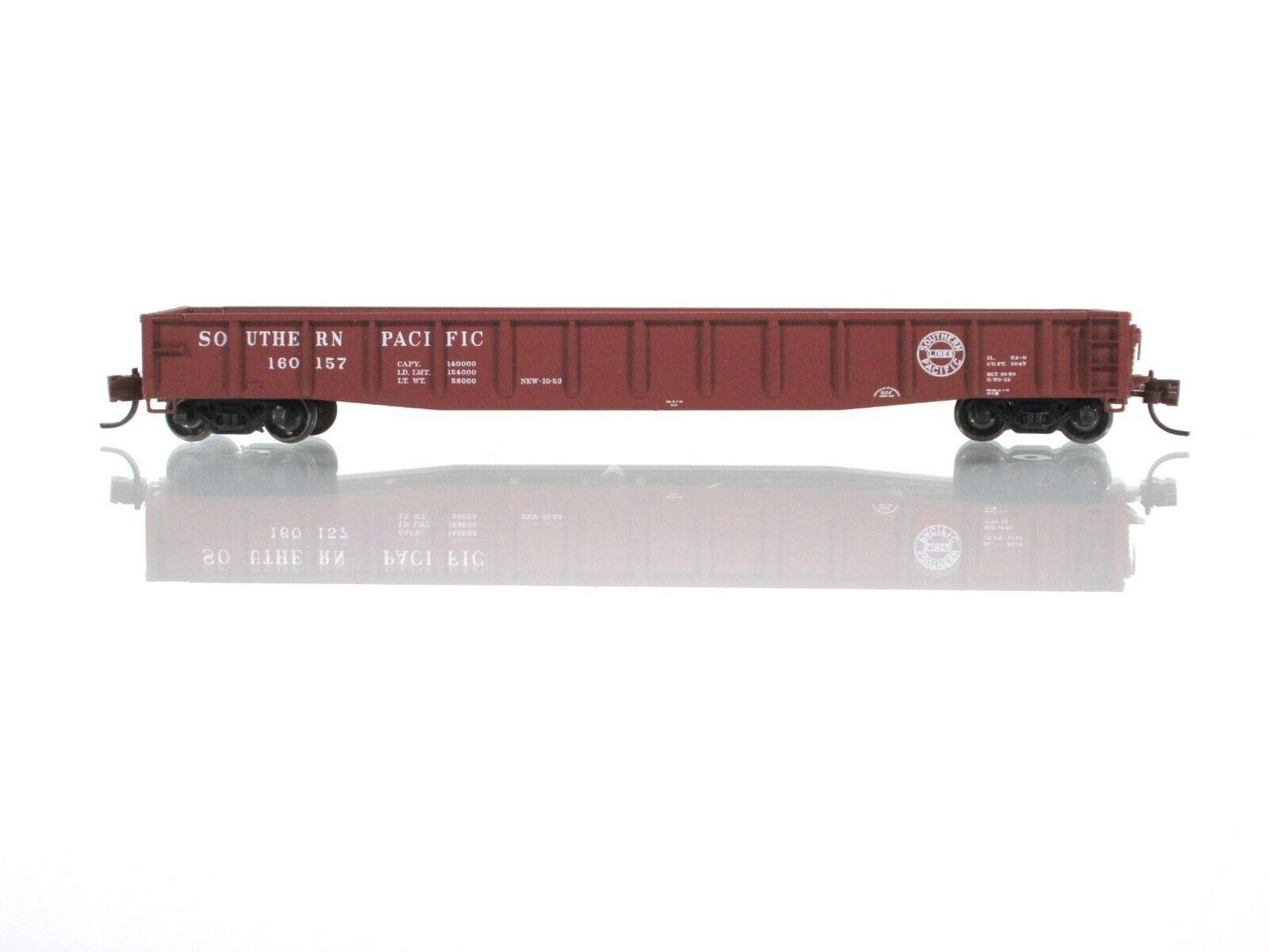 N Scale ***SOUTHERN PACIFIC*** ACF 70-Ton 52' Gondola 5-Car Set -- BLMA **RARE**