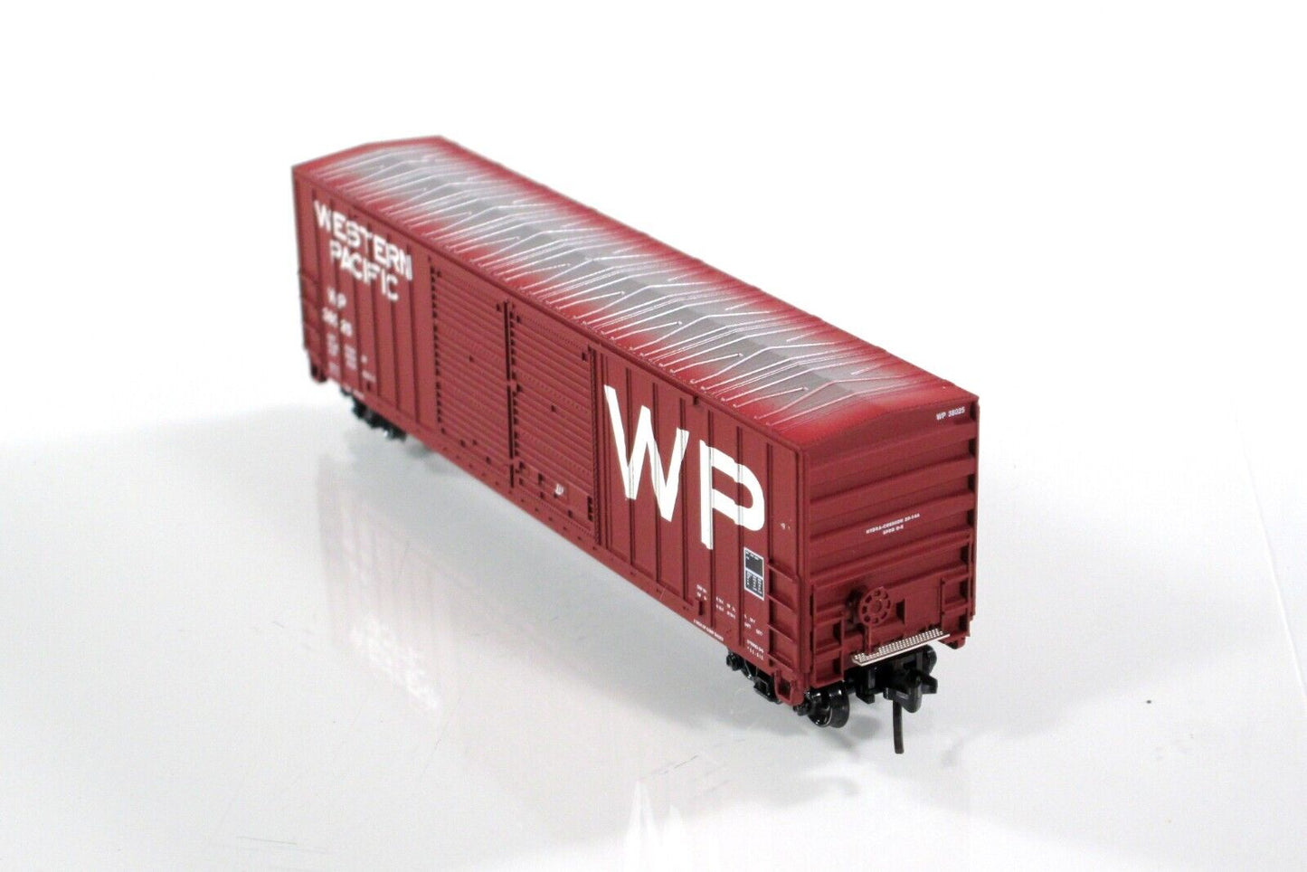 N Scale **WESTERN PACIFIC** 50' Box Car 4-Set --- Fox Valley Models 8097 **RARE*
