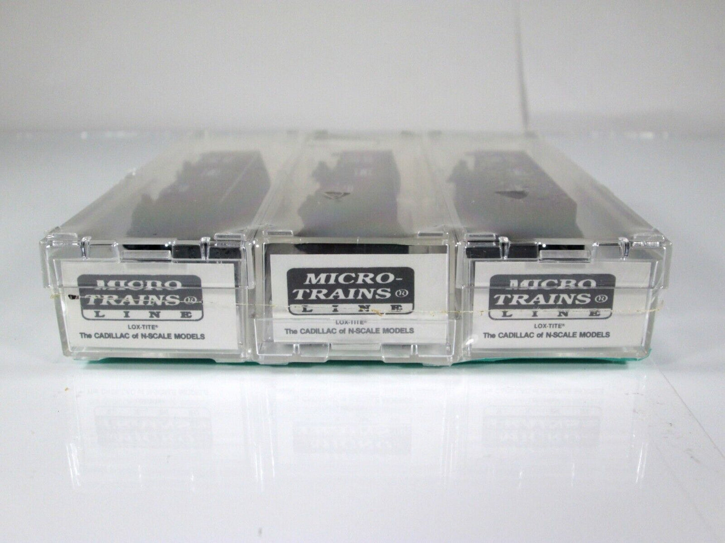 N Scale **FRISCO** 33' Twin-Bay Coal Hopper 3-Car Set, SL-SF -Micro Trains 88012