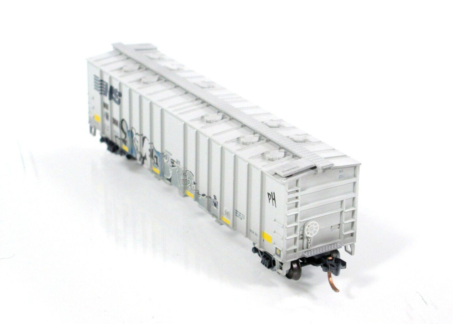 N Scale ***NORFOLK SOUTHERN*** WEATHERED Airslide Hopper - Micro Trains 09844020