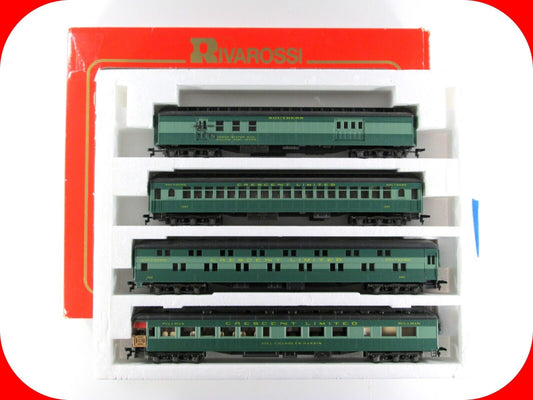 HO Scale SOUTHERN CRESCENT Ltd 1920s Passenger Car 4-Pack Set B - Rivarossi 6903