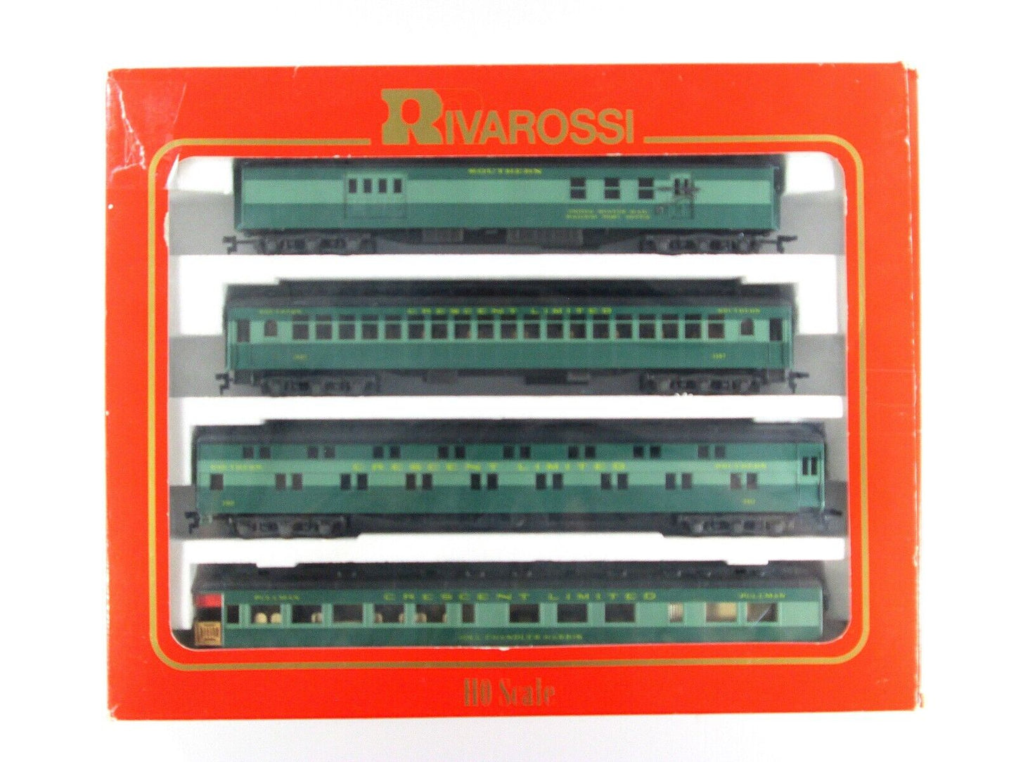 HO Scale SOUTHERN CRESCENT Ltd 1920s Passenger Car 4-Pack Set B - Rivarossi 6903