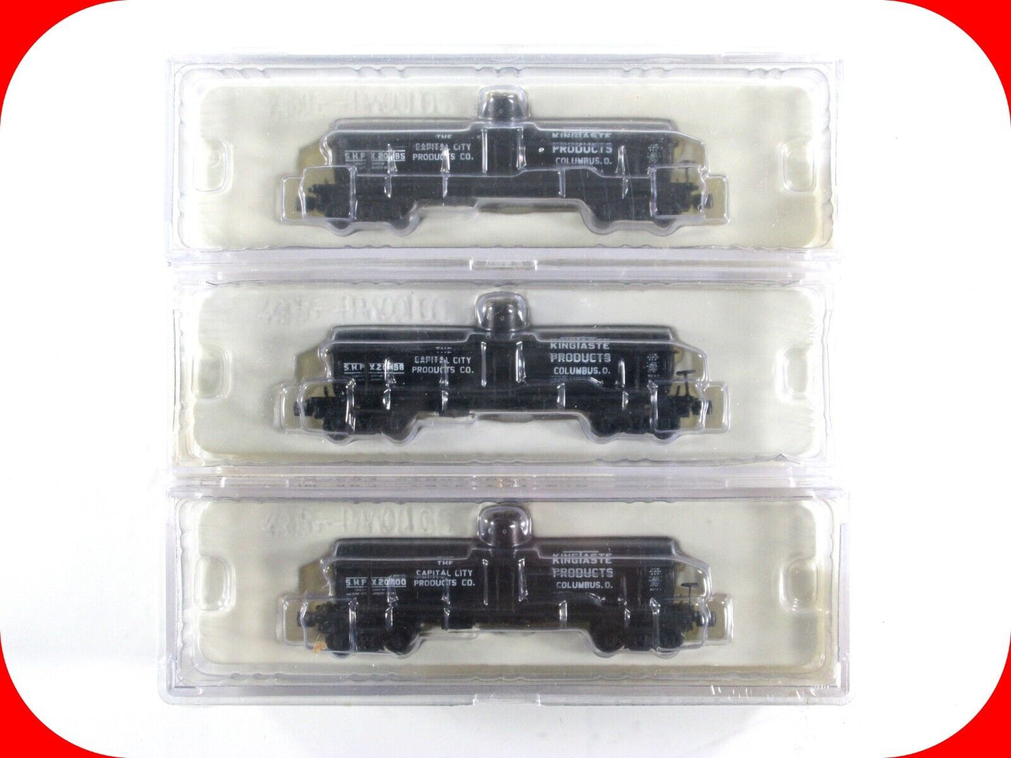 N Scale **KINGTASTE / CAPITAL CITY PRODUCTS** Tank Car Set - Intermountain / BLW