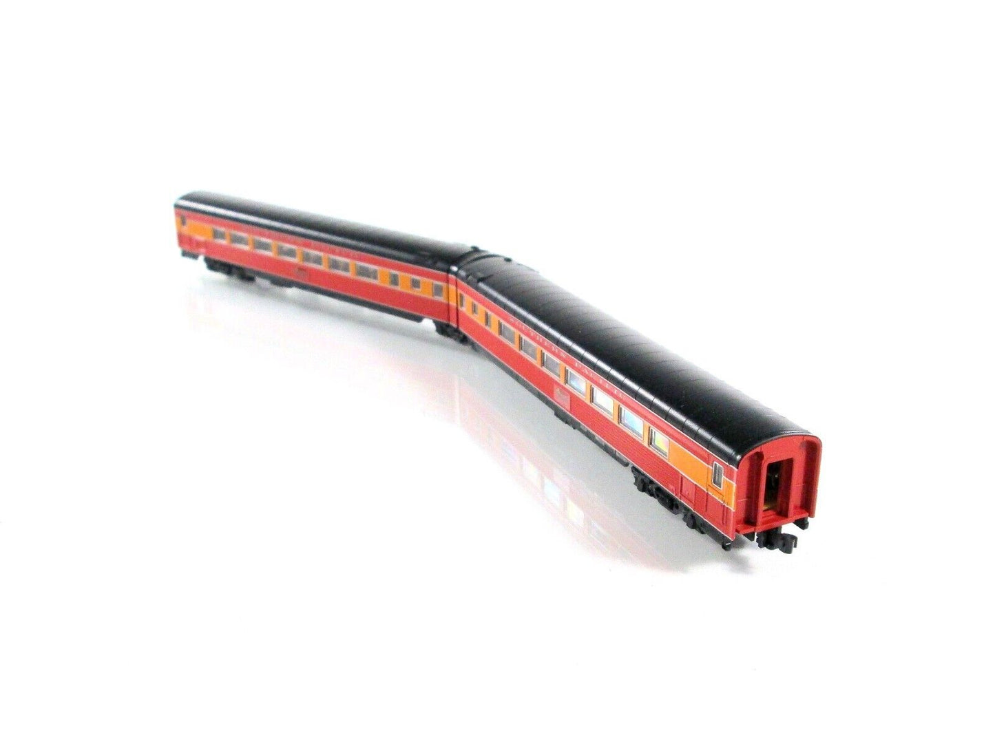 N Scale SOUTHERN PAC. MORNING DAYLIGHT Articulated Car #2467,2468 -Kato 106-6304