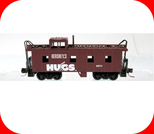 N Scale ***HERSHEY'S HUGS*** 36' Cupola Caboose - HFC 4011 - Micro Trains 100120