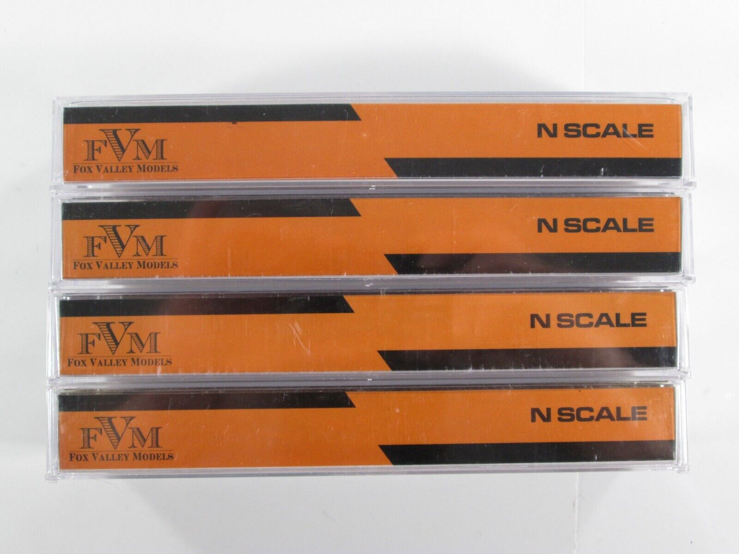 N Scale MILWAUKEE ROAD Bunk & Original Brown Roof Passenger Car Set - FOX VALLEY