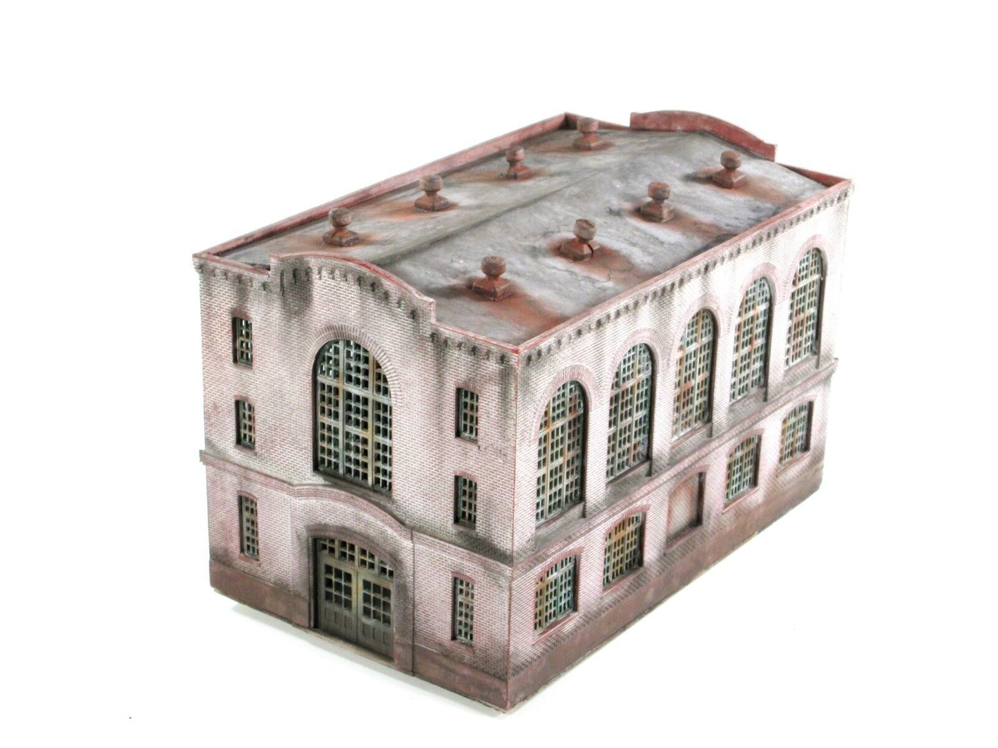 N Scale ***NORTHERN LIGHT & POWER*** Custom Weathered Brick Structure - Walthers