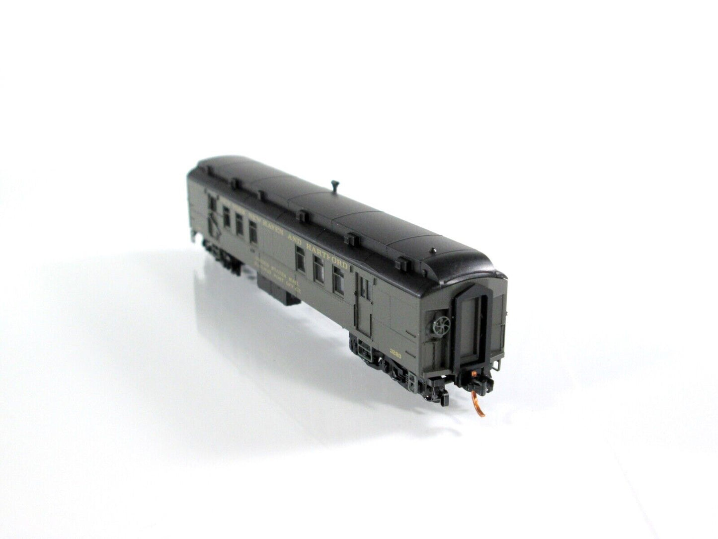 N Scale NEW YORK, NEW HAVEN & HARTFORD - RPO Car #3280 - Micro Trains 140 00 020