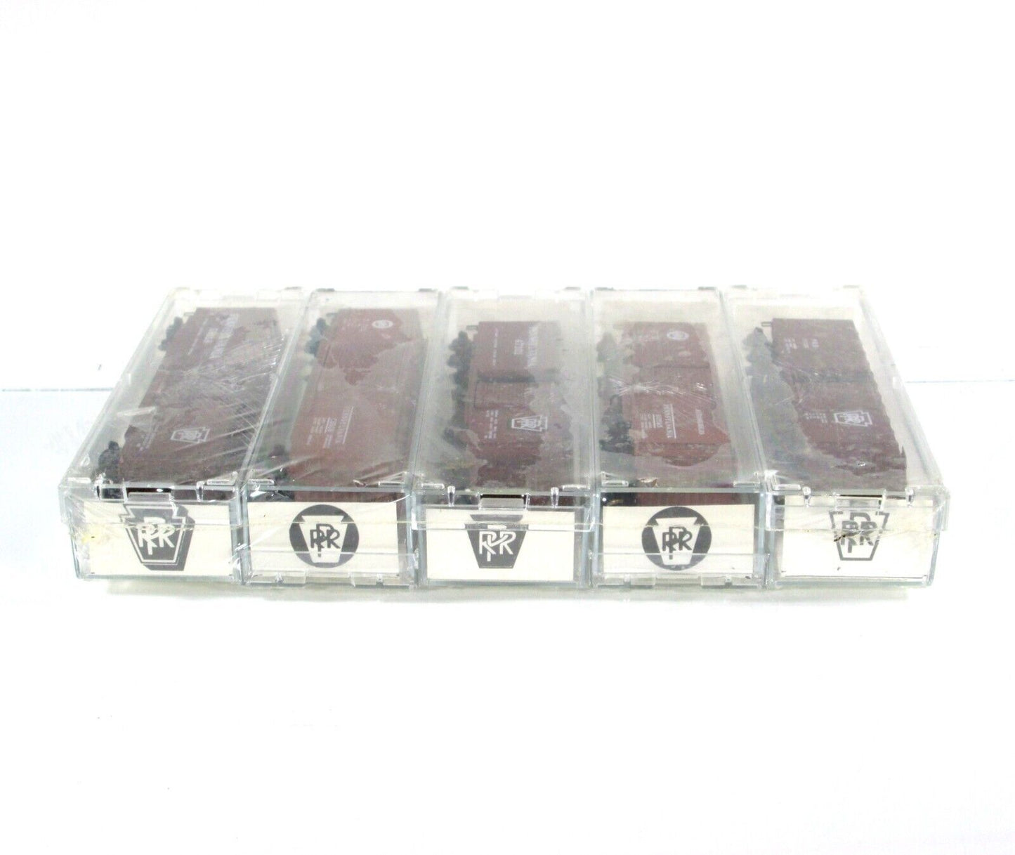 N Scale ***PENNSYLVANIA*** Box Car 5-Pack - Kadee Micro Trains / BLW Special Run