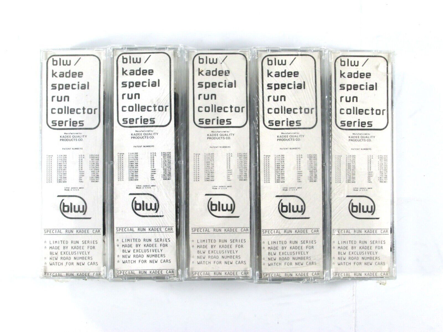 N Scale ***PENNSYLVANIA*** Box Car 5-Pack - Kadee Micro Trains / BLW Special Run