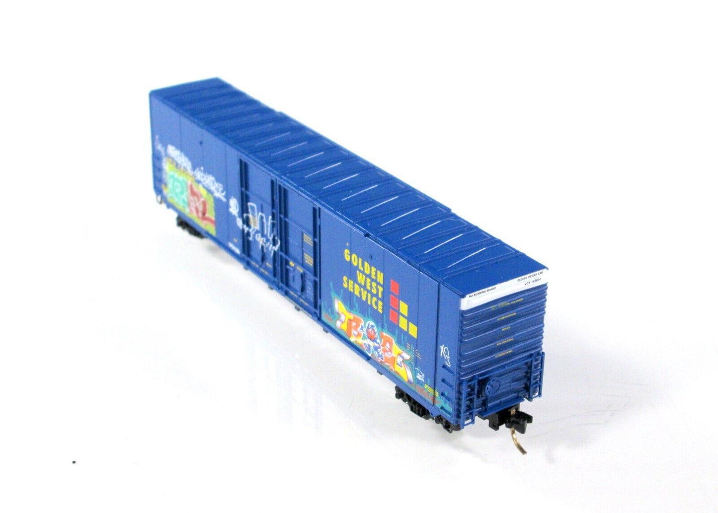 N Scale **GOLDEN WEST** Graffiti 60' Box Car -Micro Trains Collector, #36 of 300