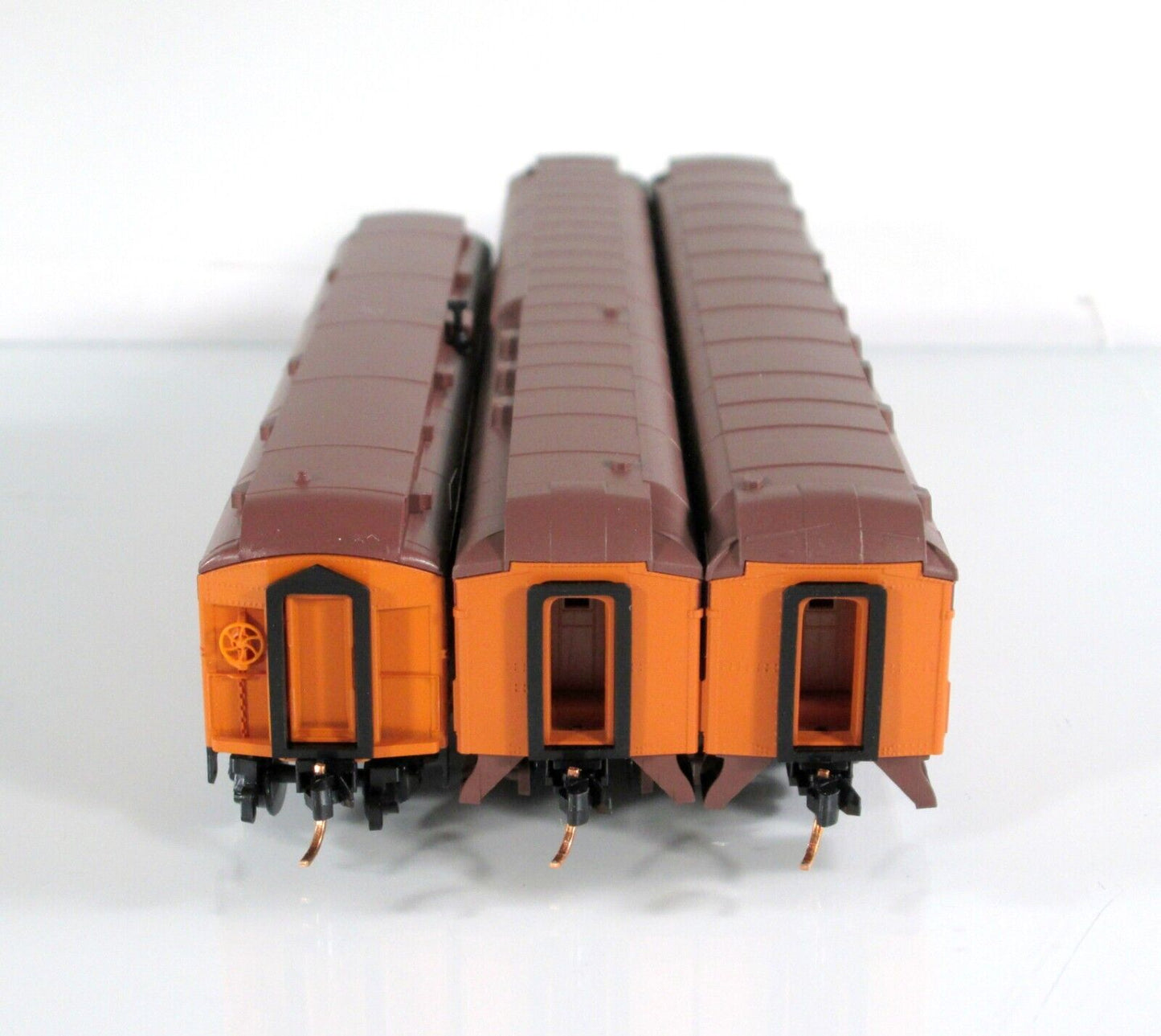 N Scale MILWAUKEE ROAD Heavyweight RPO, Sleeper, Parlor 3-Car Set - Micro Trains