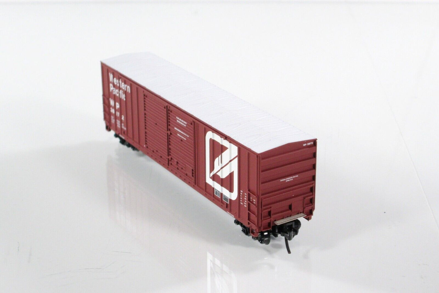 N Scale **WESTERN PACIFIC** FEATHER 50' Box Car 4-Set -- Fox Valley 8098 **RARE*